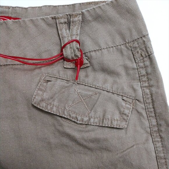 NWT BeBop Women's Brown Cargo Shorts Size 1 Juniors - Picture 4 of 12